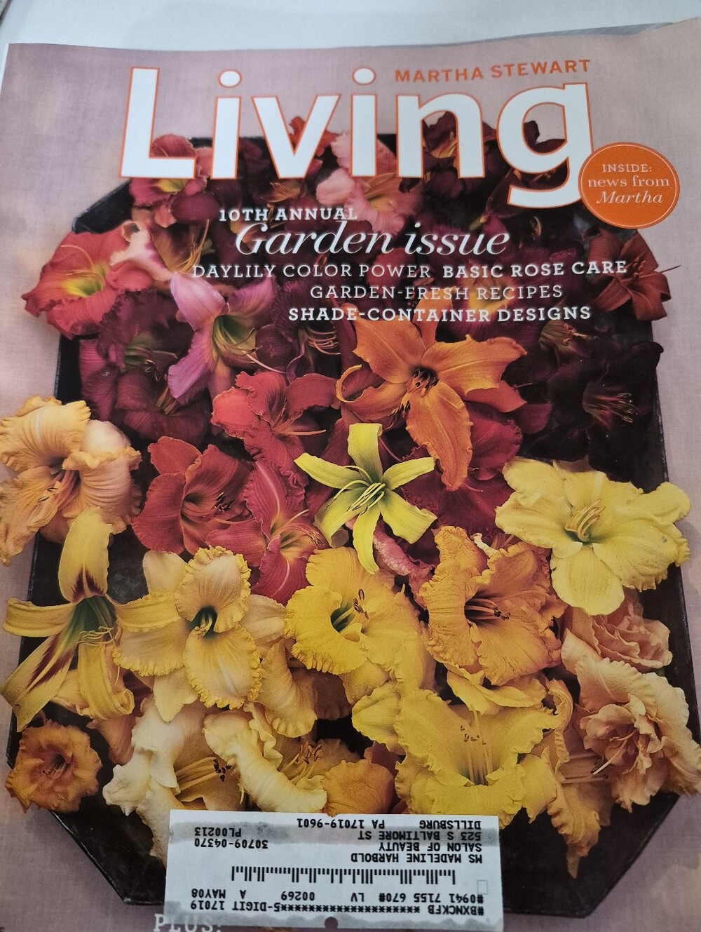 Martha Stewart Living Magazine March 2005